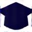 Icon of a graduation cap.